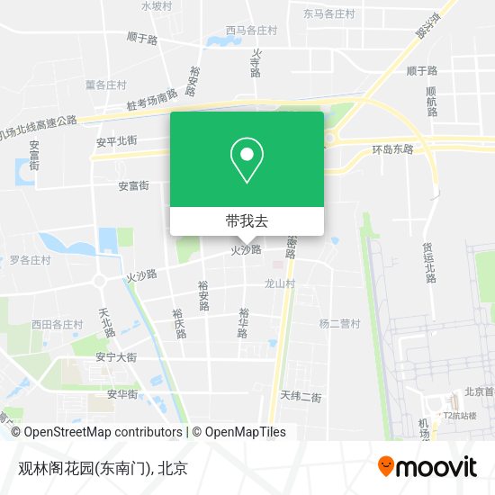 观林阁花园(东南门)地图
