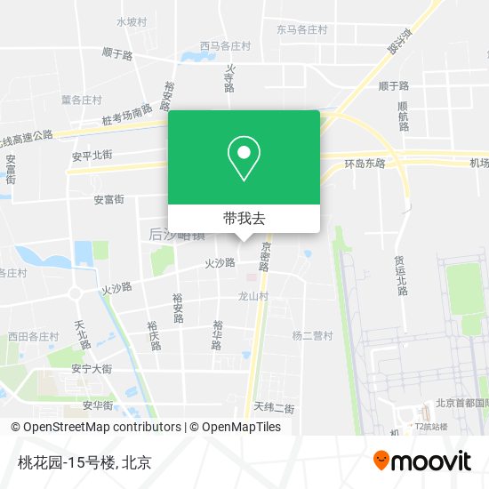 桃花园-15号楼地图