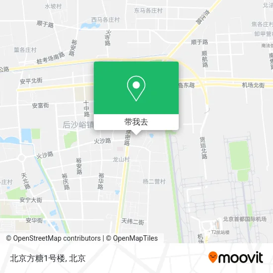 北京方糖1号楼地图