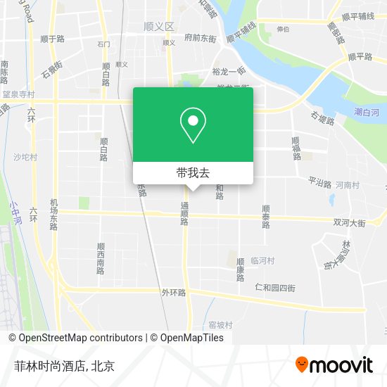 菲林时尚酒店地图