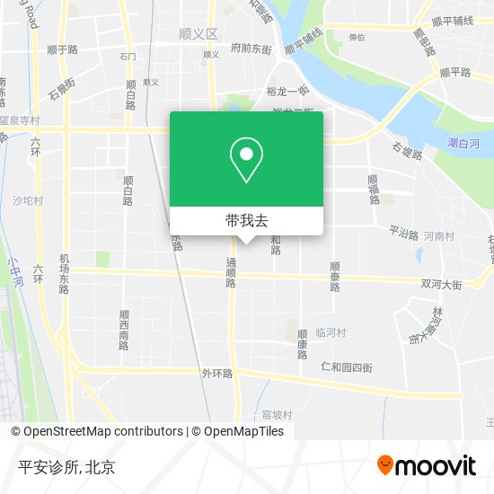 平安诊所地图