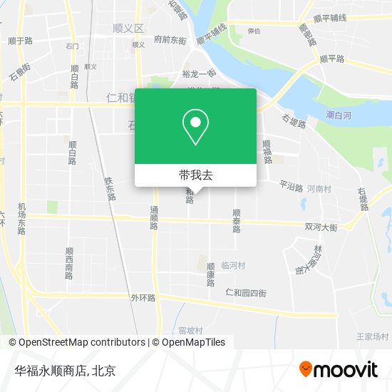 华福永顺商店地图