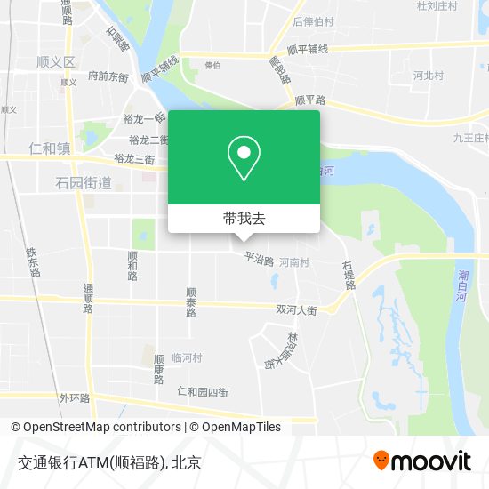 交通银行ATM(顺福路)地图