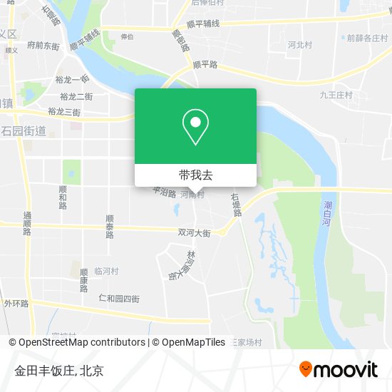 金田丰饭庄地图