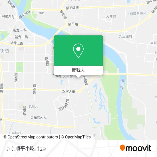 京京顺平小吃地图