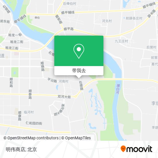 明伟商店地图