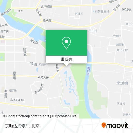 京顺达汽修厂地图