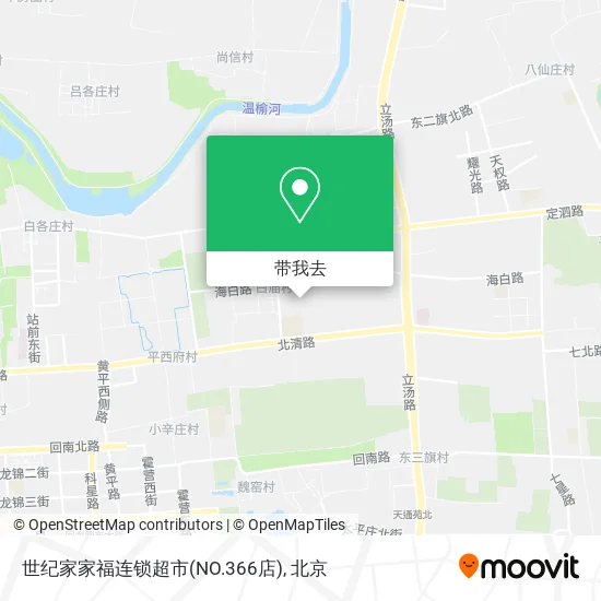 世纪家家福连锁超市(NO.366店)地图