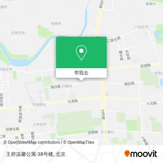 王府温馨公寓-38号楼地图