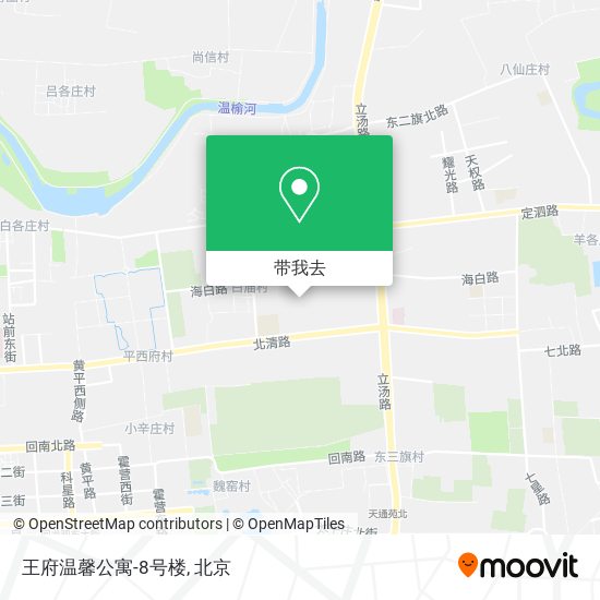 王府温馨公寓-8号楼地图