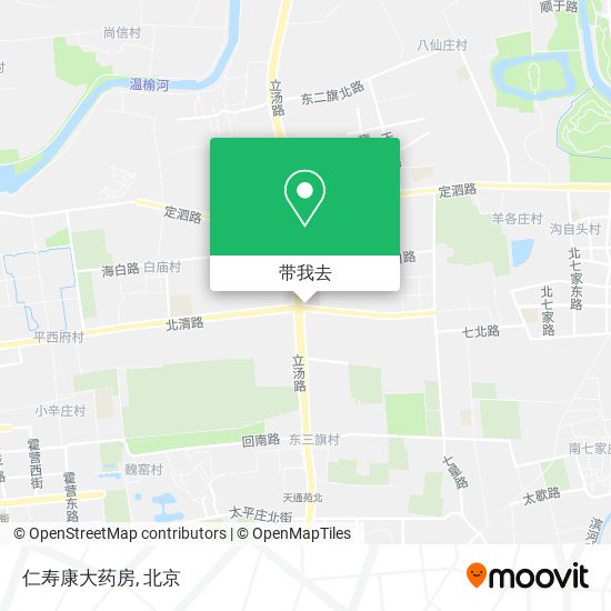 仁寿康大药房地图