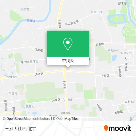 王府大社区地图