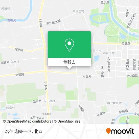 名佳花园-一区地图