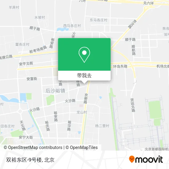 双裕东区-9号楼地图