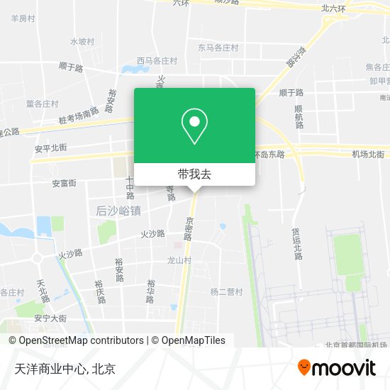 天洋商业中心地图