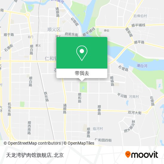 天龙湾驴肉馆旗舰店地图