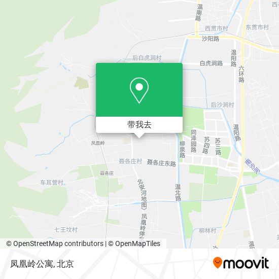 凤凰岭公寓地图