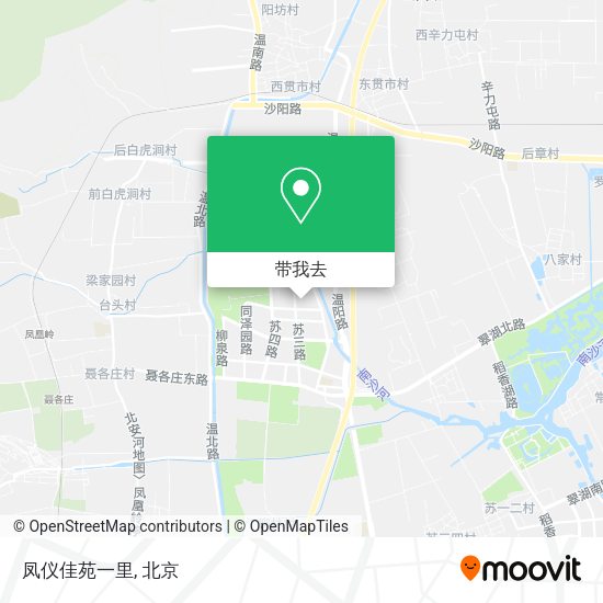 凤仪佳苑一里地图