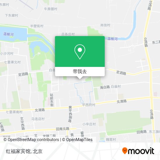 红福家宾馆地图