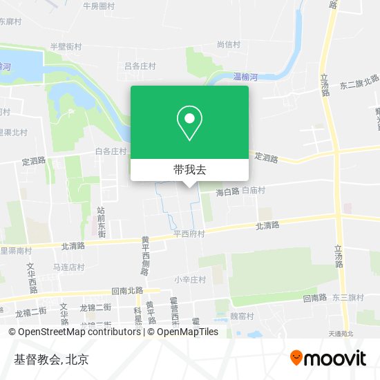 基督教会地图