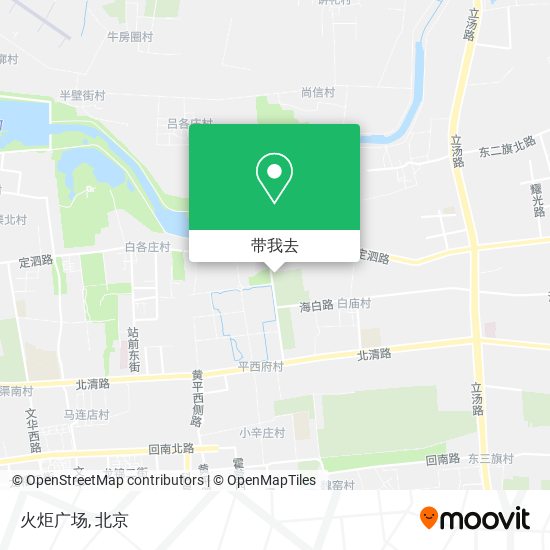 火炬广场地图