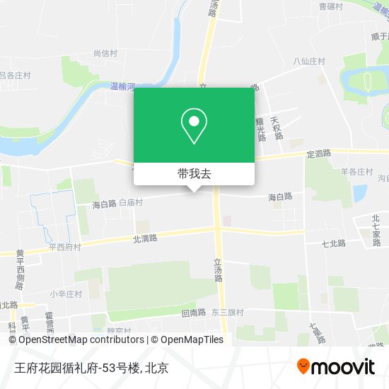 王府花园循礼府-53号楼地图