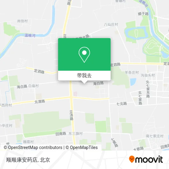 顺顺康安药店地图