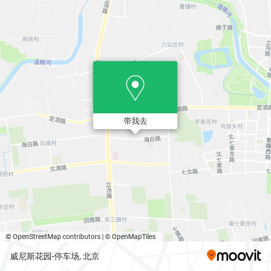 威尼斯花园-停车场地图