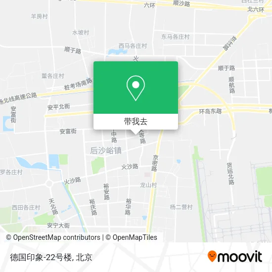 德国印象-22号楼地图