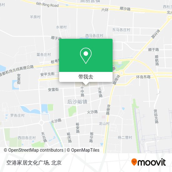 空港家居文化广场地图