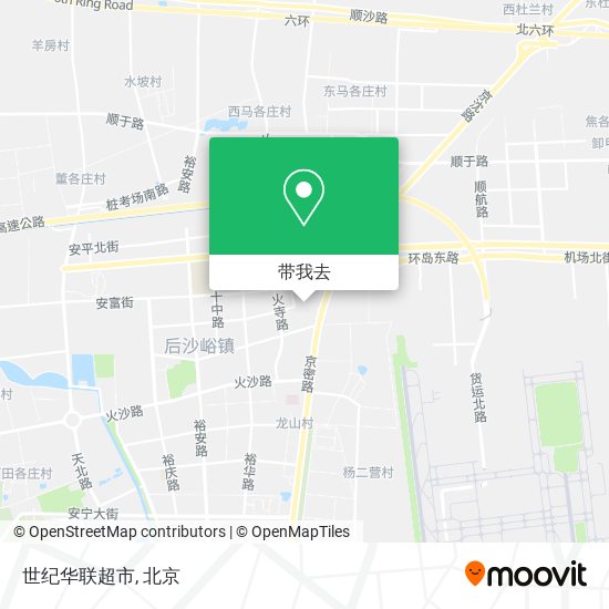 世纪华联超市地图