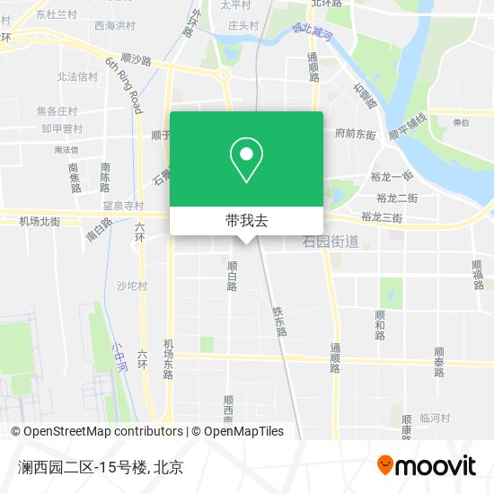 澜西园二区-15号楼地图