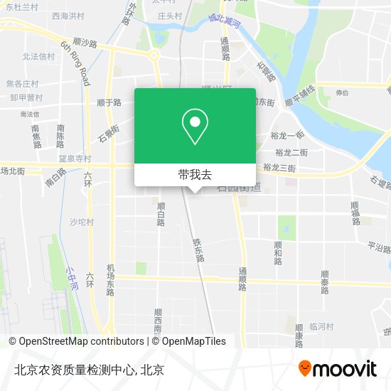 北京农资质量检测中心地图