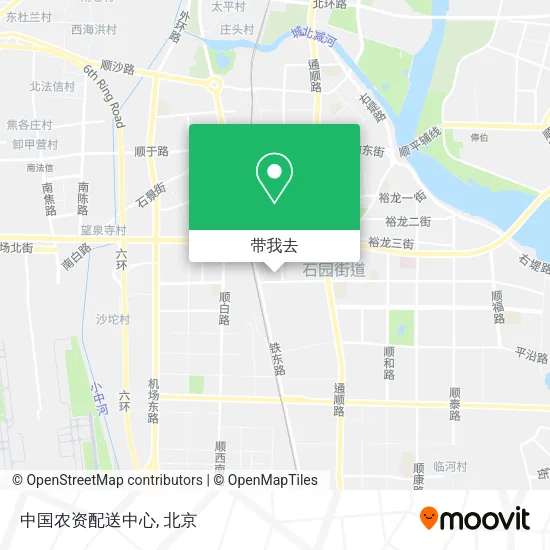 中国农资配送中心地图