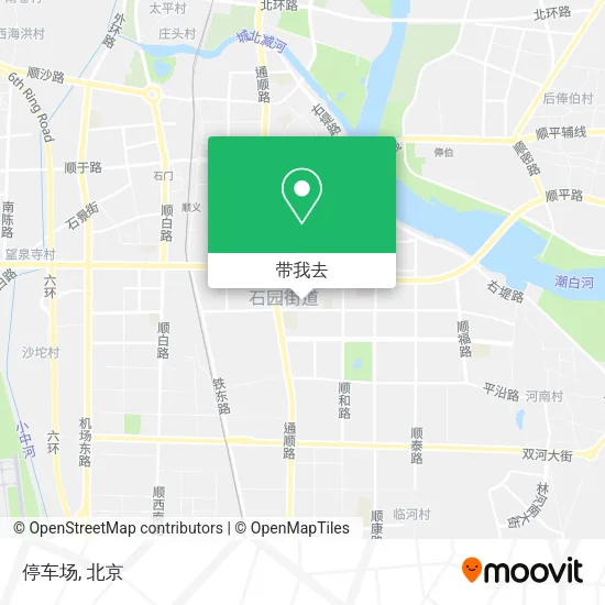 停车场地图