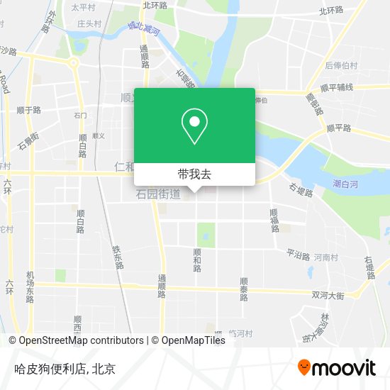 哈皮狗便利店地图