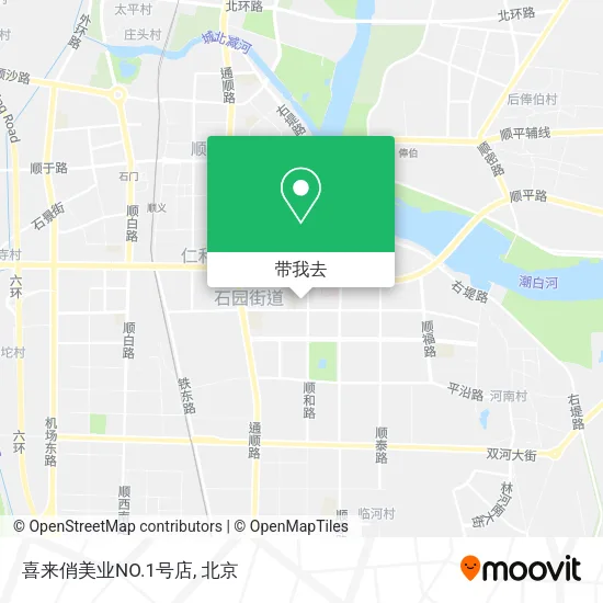 喜来俏美业NO.1号店地图