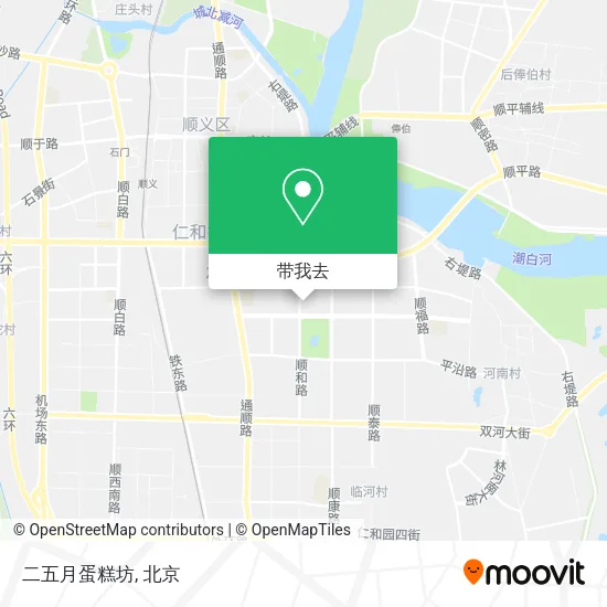二五月蛋糕坊地图