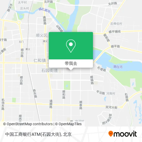 中国工商银行ATM(石园大街)地图