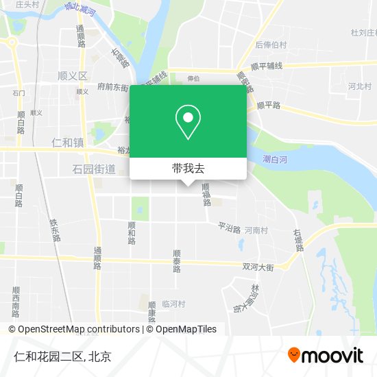 仁和花园二区地图