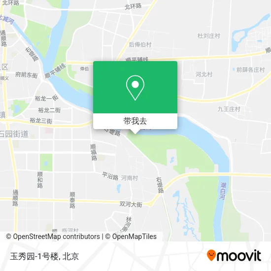 玉秀园-1号楼地图