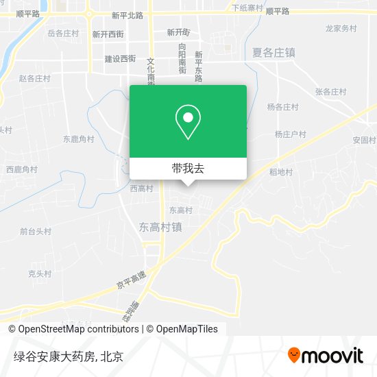 绿谷安康大药房地图