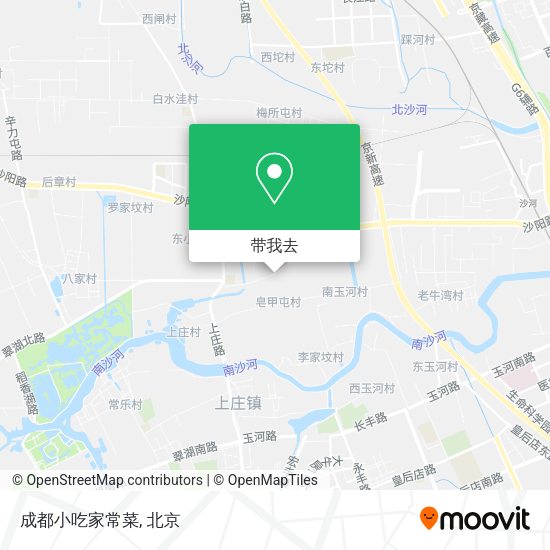 成都小吃家常菜地图