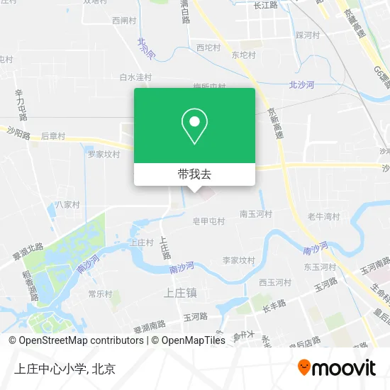 上庄中心小学地图