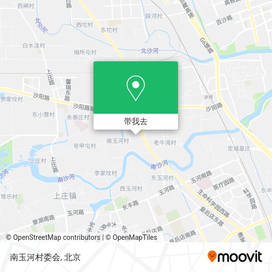 南玉河村委会地图