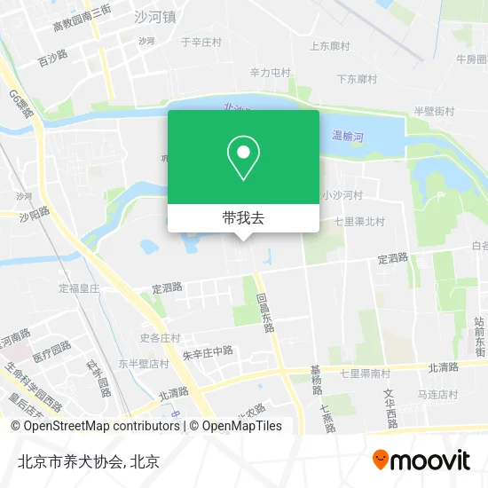 北京市养犬协会地图