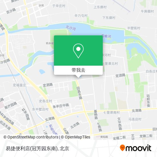 易捷便利店(冠芳园东南)地图