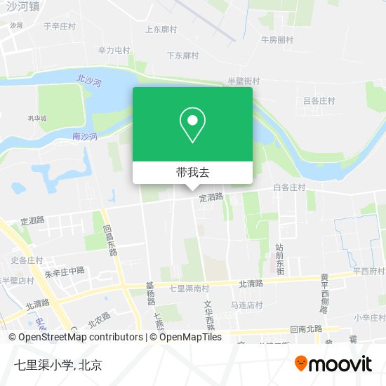 七里渠小学地图