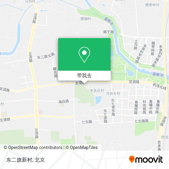 东二旗新村地图