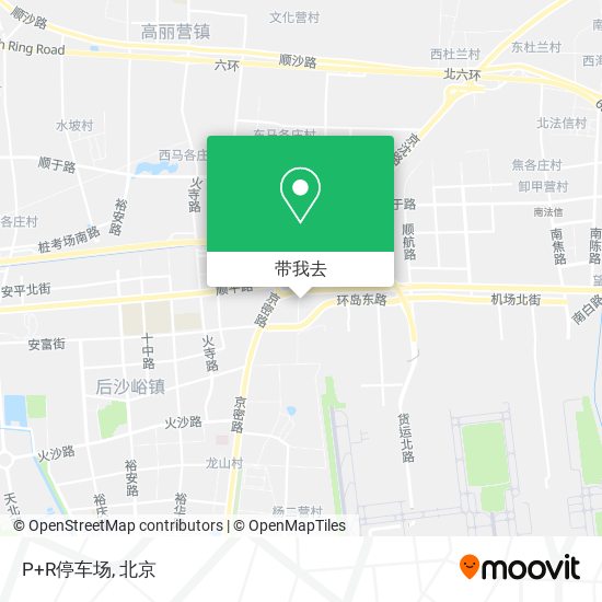 P+R停车场地图